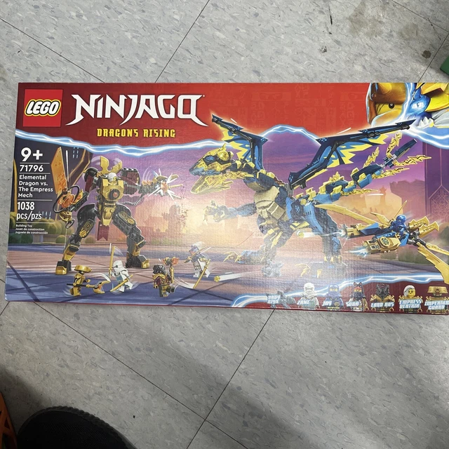 LEGO NINJAGO 71796 Elemental Dragon vs. The Empress Mech 1038pcs ...