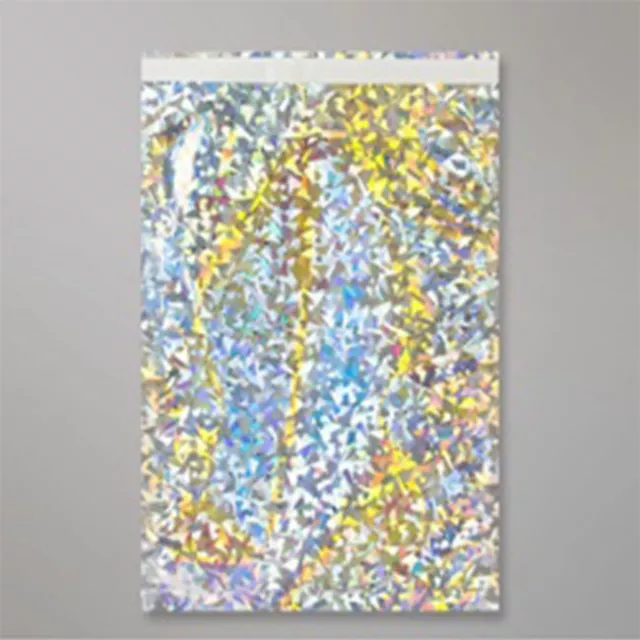 500 sacs postaux en feuille holographique métallisé 9" x 12,5"