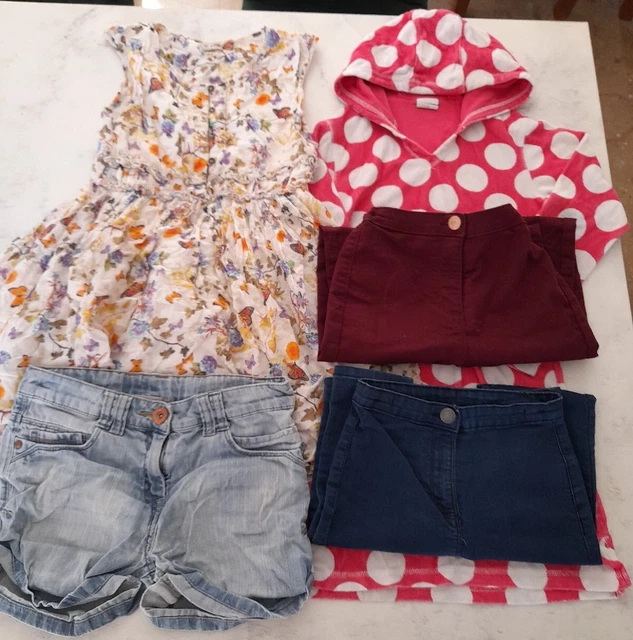 Pacchetto di abbigliamento 5 pezzi Next & Matalan Candy Couture per ragazze, età 11 anni