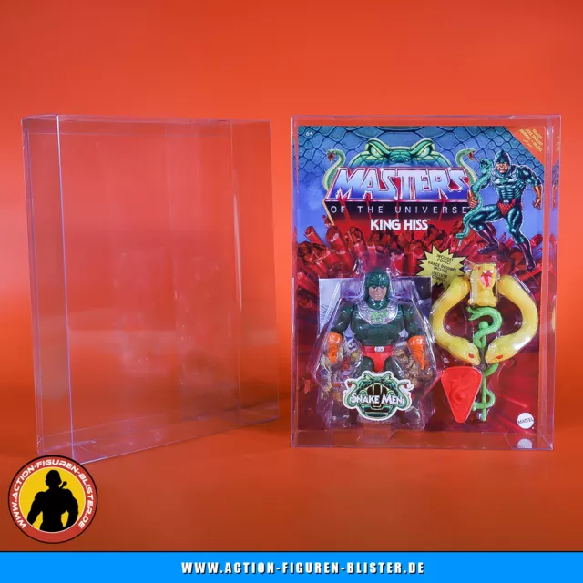 Masters of the Universe MotU Origins Blister Case für Deluxe zB Leech, King Hiss