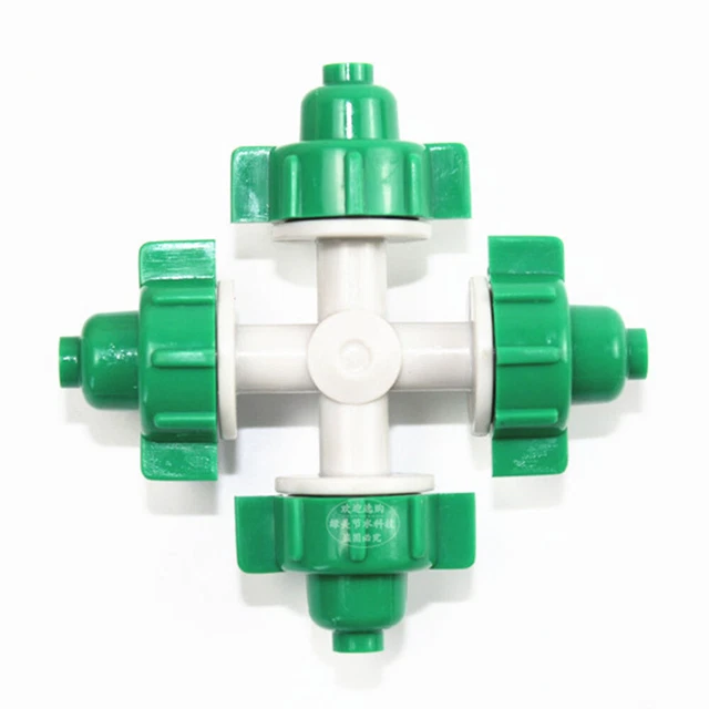 3 pz ugello acqua tubo giardino ugello spray ugello irrigazione raccordo