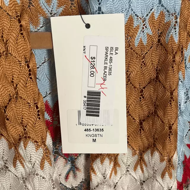 NWT Multicolor Cardigan Wrap 3