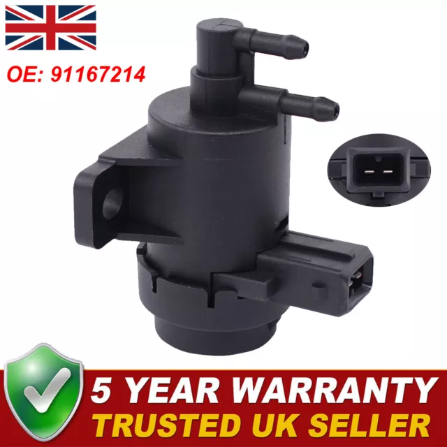 Turbo Boost Pressure Solenoid Valve For Vauxhall Vivaro Renault 91167214