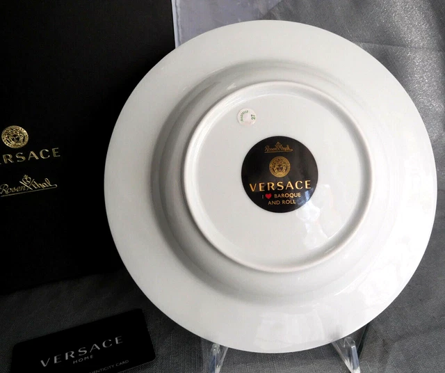 Rosenthal Versace I Love Baroque and Roll Suppenteller 22 cm Neu & Ovp 2