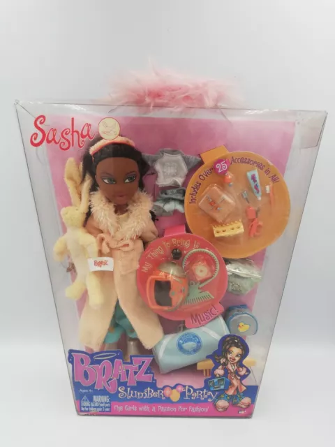 BRATZ SLUMBER PARTY Sasha doll - HTF New MGA 2002 Retired £141.22 ...