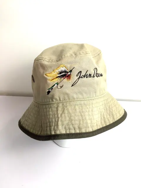 John Deer Embroidered Bucket Hat, Fishing