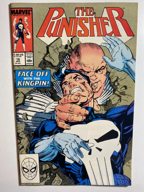 Marvel Comics The Punisher Vol.2 # 18 (1989) Nm/Mt Comic
