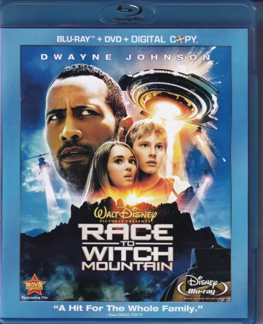 Race to Witch Mountain (Blu-ray Disc/DVD, 2009, 3-Disc Set)
