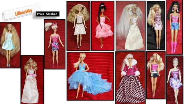 Mattel Barbie Vintage Fashionista, Dolls From 1966 to 1999 Various Options