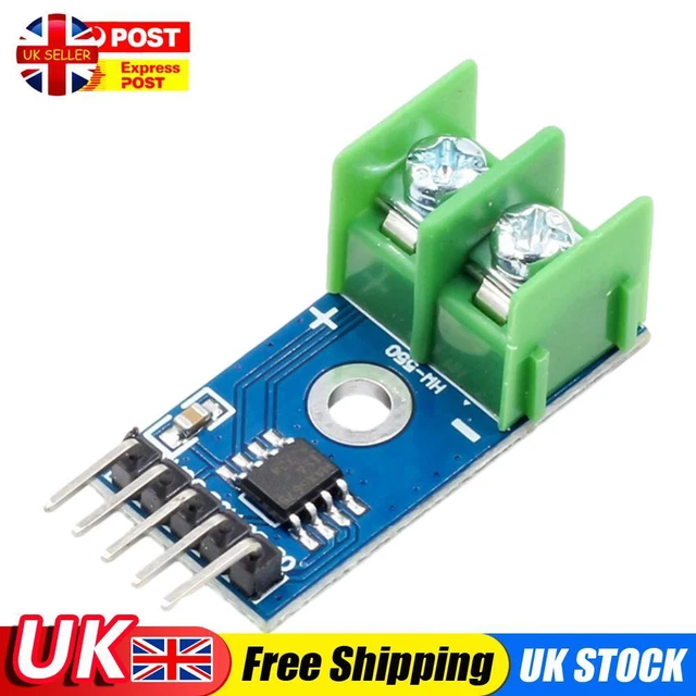 Module Max6675 Set MAX6675 TEMPERATURE SENSOR Board SPI Interface K Type Thermocouple ...