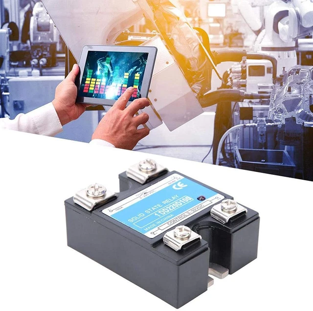 100A Relè a Semiconduttore Ssr Dc-Dc Ingresso 3-32V Dc Carico 5-220V DD220D100