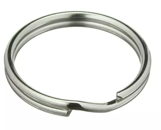 100 Schlüsselringe Ø 6-50 mm Schlüssel Ringe Key Rings gehärtet Stahl verzinkt