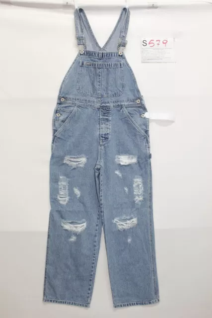 Salopette GAP (Cod. S579) Taglia S Jeans usato vintage Originale Customized