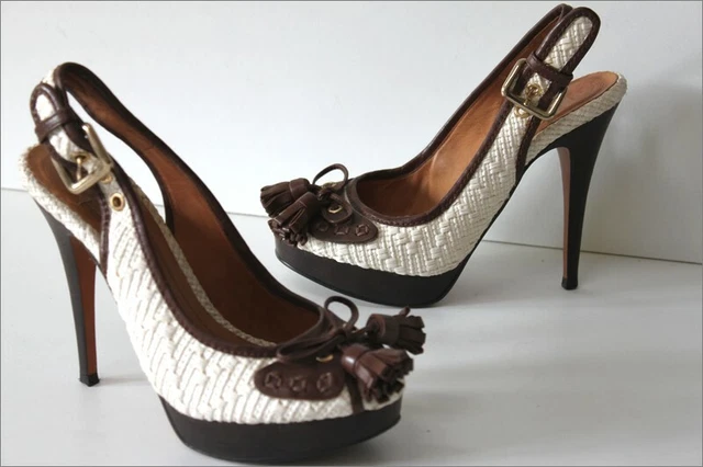 Escarpins ZARA Pointus - Imprimé Reptile Cuir - Taille 37 (EU) - Très Bon état