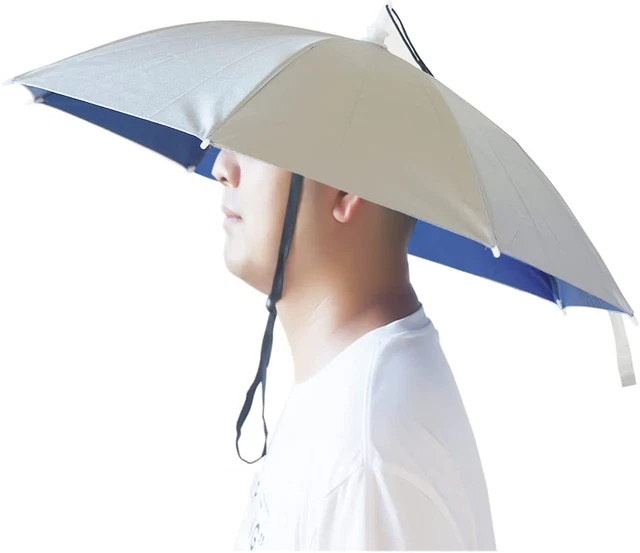 Umbrella Hat,  25 Inch Fishing Umbrella Hat Hands Free UV Protection Um