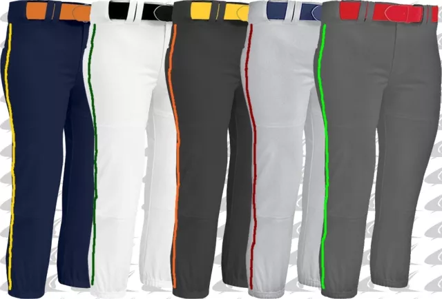 Champro Femmes Luxe Poids Fastpitch Softball Pantalon Avec Customisé Piping BP7A