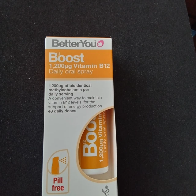 BETTER YOU B12 Boost, Oral Spray, Pill Free £7.95 PicClick UK