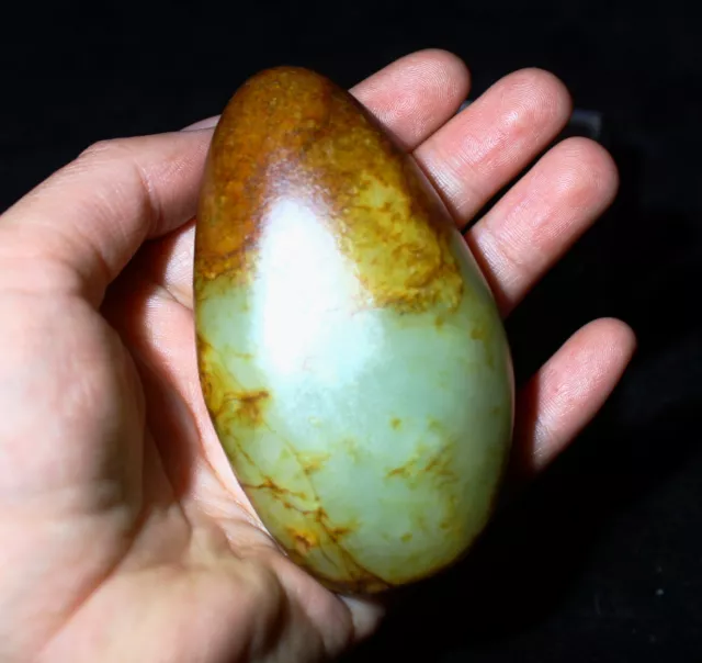 100% natural HeTian jade 籽料 Stone jade Original mineral stone