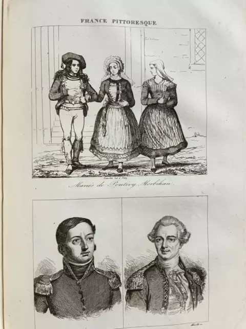 Histoire Geographie - La France Pittoresque En 3 Volumes - 1835 - Cv1