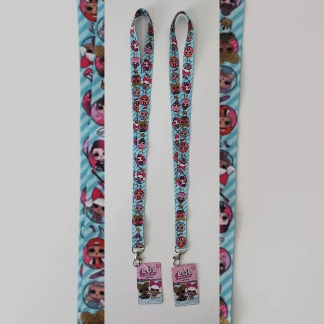 Lol Surprise Lanyard Neck Strap Id, Key Holder  Accessories Multicolor 19"