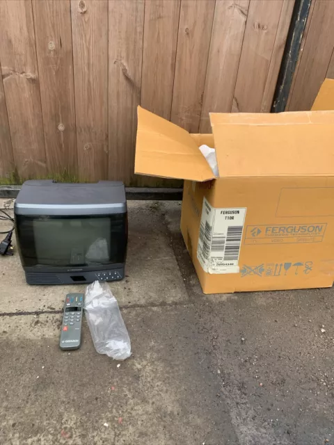 ferguson tragbarer Fernseher Retro Gaming TV T10R