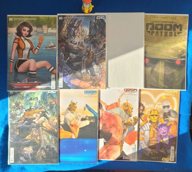 DC Comics 2023 Unstoppable Doom Patrol #1-7 Complete 2 copies of #2 set of 8
