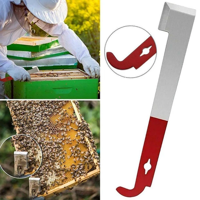 Beekeeper J-type J Shap Hive Tool Beekeeping Hook Equip Stainless Steel W6Q3