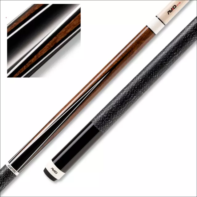 Cuetec Avid Era 4PT Sneaky Pete Brown Cue 11.75 Shaft, Linen Wrap Cuetec Avid Era 4PT Sneaky Pete Brown Cue 11.75 Shaft, Linen Wrap