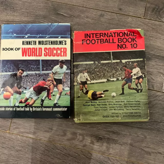 Vintage International Football Book: No. 10  - 1968  & Book of World Soccer 1967