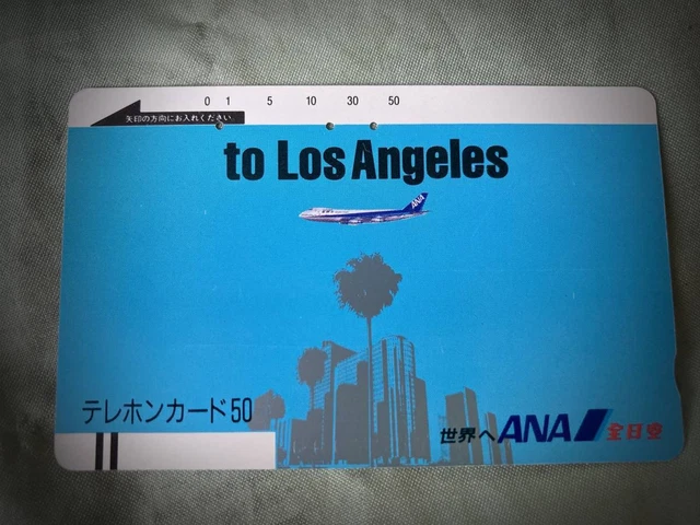 Used Teleca to Los Angeles ANA To the World ANA Free 110 7695 50 degrees