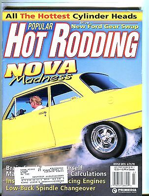 Popular Hot Rodding Magazine July 1998 Nova Madness EX w/ML 050617nonjhe