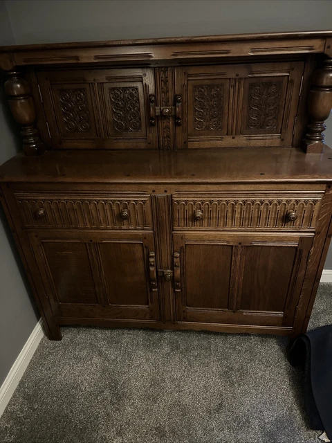 antique oak sideboard used
