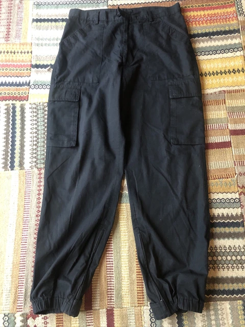 UK Police Trousers by Turner Virr W32XS TURNER VIRR BLACK Ripstop