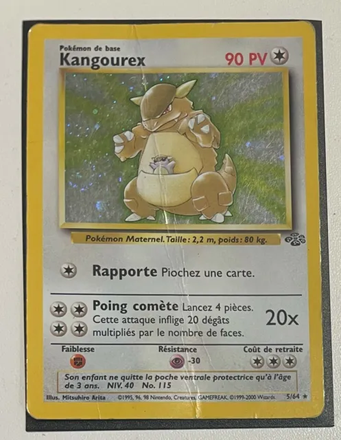 Pokemon Card | Kangourex 3/64 ★ | HOLO | Jungle | Wizards 1999 - 2000 | FR