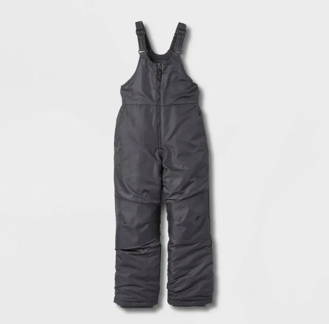 Kids  Snow Bib - All in Motion Black XS. Insulated. Wind And Water Resistant. Q