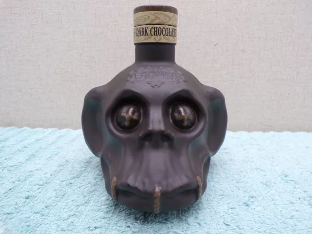deadhead creepy monkey empty rum bottle