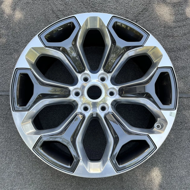 SINGLE 22 INCH Wheel/Rim Dodge Ram 1500 20192024 Oem Charcoal Polished