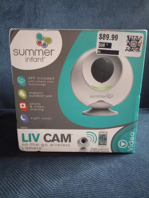 Summer Infant - LIV CAM - On-The-Go Wireless Camera NIB