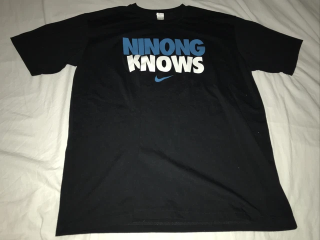 Womens Size 3XL Nike Manny Pacquiao Ninong Knows Tee Tshirt