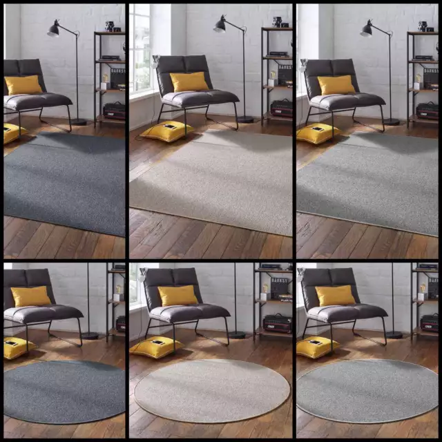 Kurzflor-Teppich Joy Flachgewebe, TaraCarpet Wohnzimmer, Schlafzimmer, Esszimmer