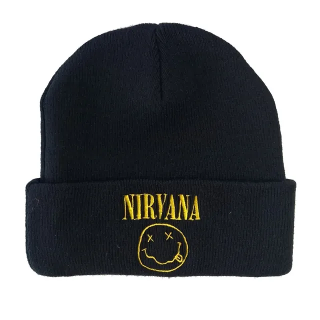 Nirvana - Smiley Logo (NEU BEANIE)