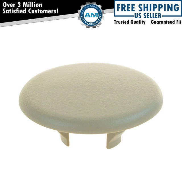 OEM Armrest Cover Cap Tan Rear Driver or Passenger Side for Cadillac Chevy GMC