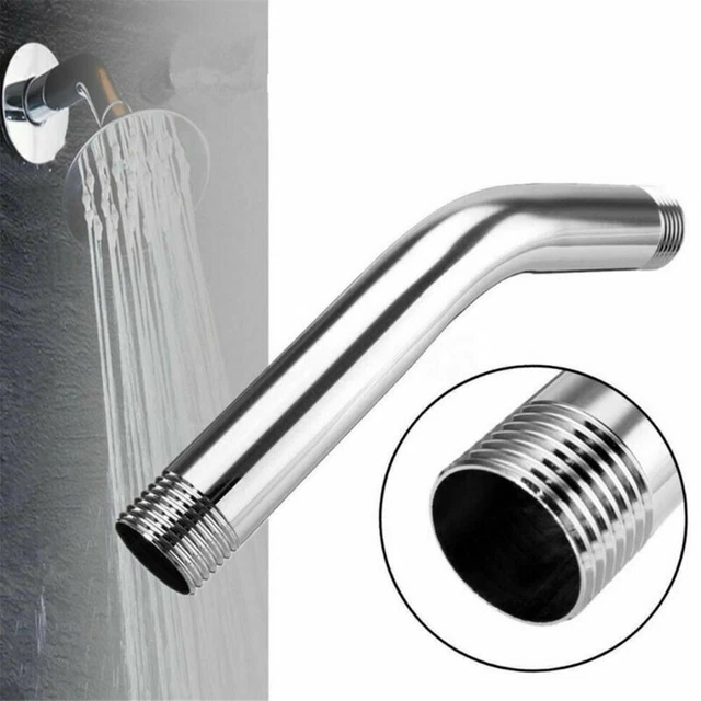 Durevole Doccia Gomito Testa Estesa Design Leggero Silver Transform