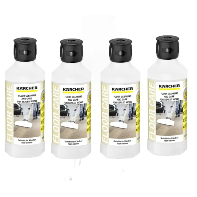 Karcher RM534 FC5 Sealed Wood Floor Cleaning Detergent 6.295-941.0  X 4-500ml