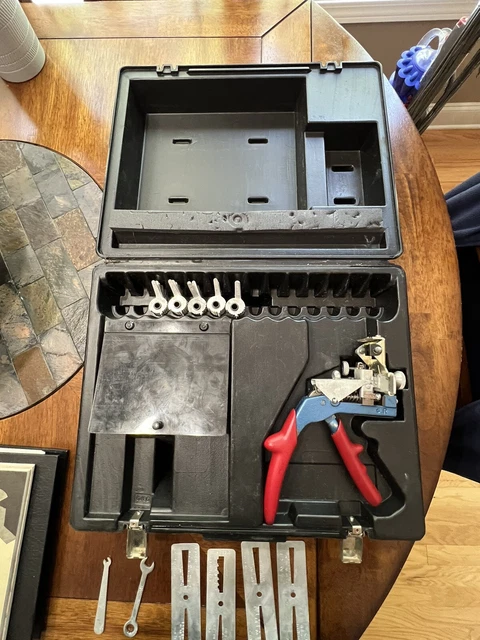 Curtis Industries Model 15 Code Cutter with 1st Generation Case, Great Condition