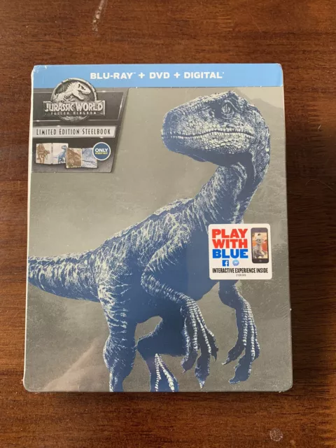 Jurassic World Fallen Kingdom 4K UHD/Blu-Ray Best Buy Limited Edition Steelbook