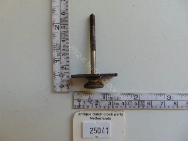 Original Screw For A German Grandfather Clock With A Gustav Becker Clockwork