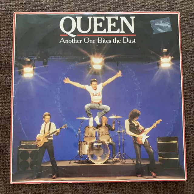 Queen-Another one bites the Dust, 7”, 1C 006 64￼060, EMI Electrola pressing