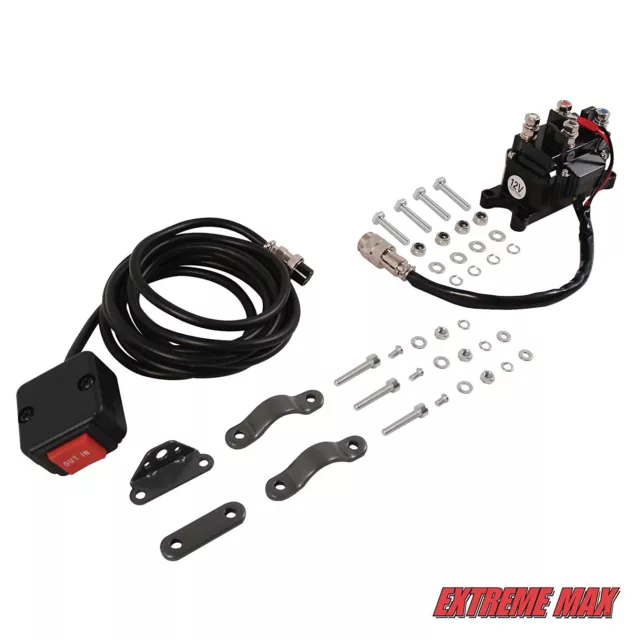 Universal Replacement Contactor / Relay with Handlebar Rocker Switch Kit 2