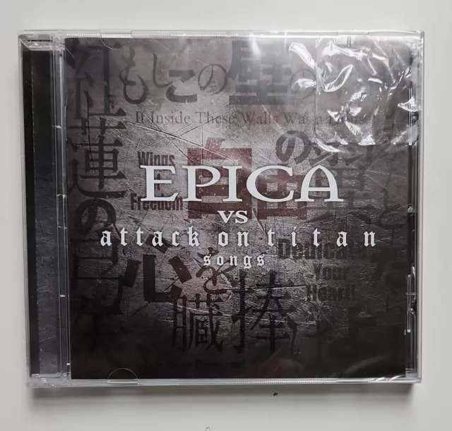 Epica - Epica vs Attack On Titan - CD EP 2019 NEW & SEALED